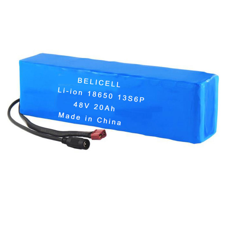 Lithium ion battery pack 18650 48V 20Ah
