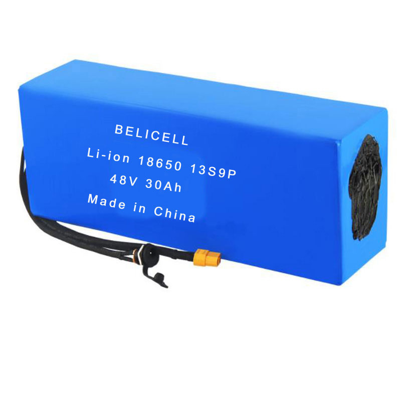 Lithium ion battery pack 18650 48V 30Ah