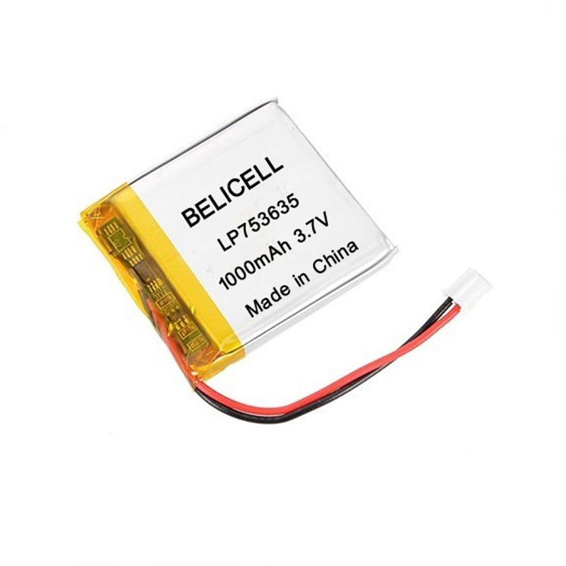 Li-Polymer 753635-1000mAh