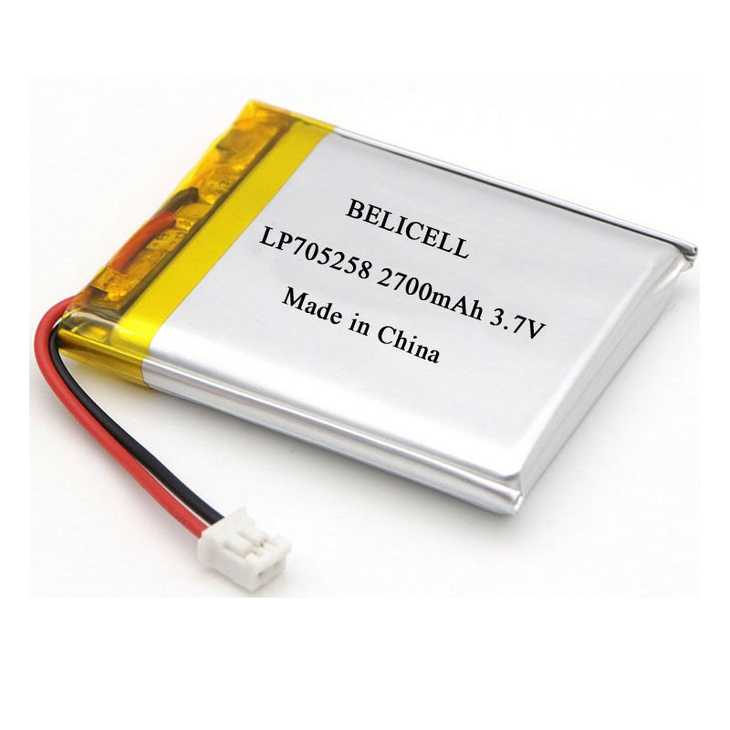 Li-Polymer 705258-2700mAH